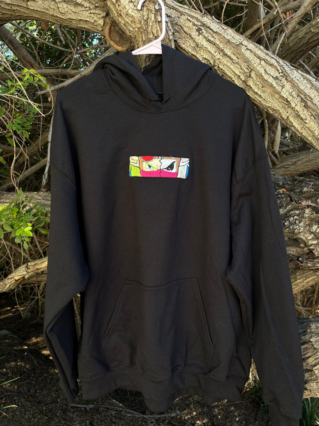Dark Jak embroidered hoodie
