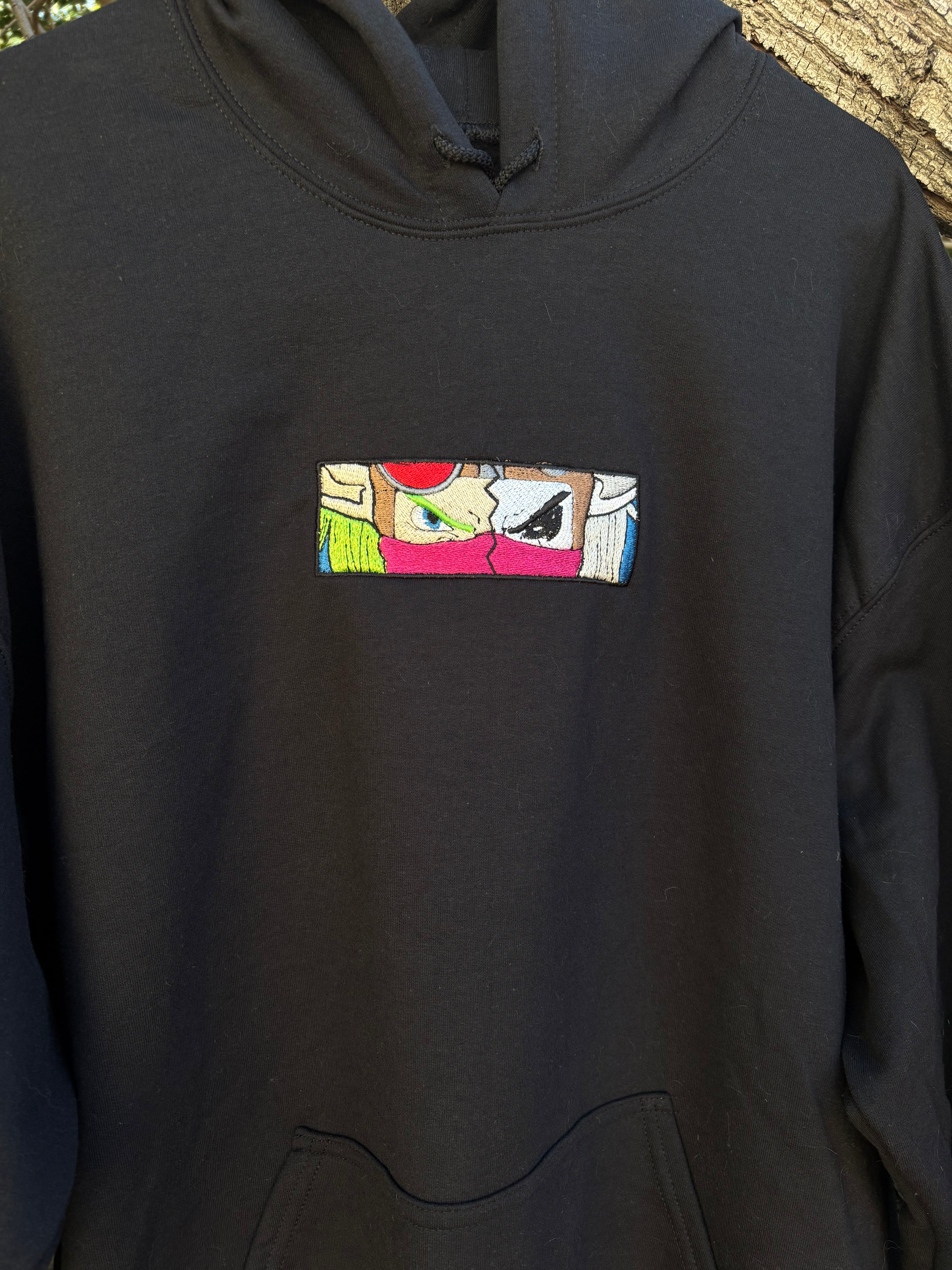 Dark Jak embroidered hoodie