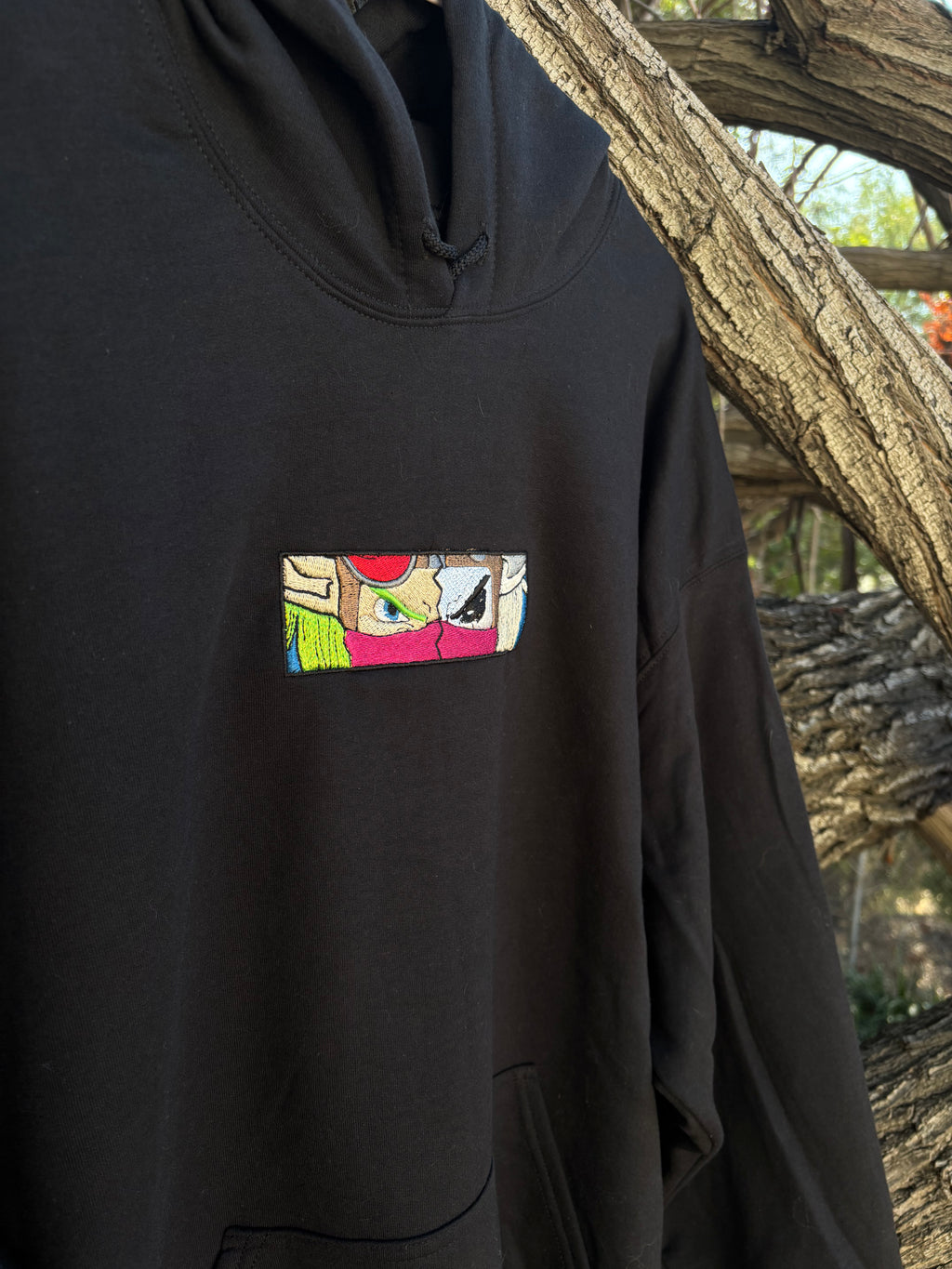 Dark Jak embroidered hoodie