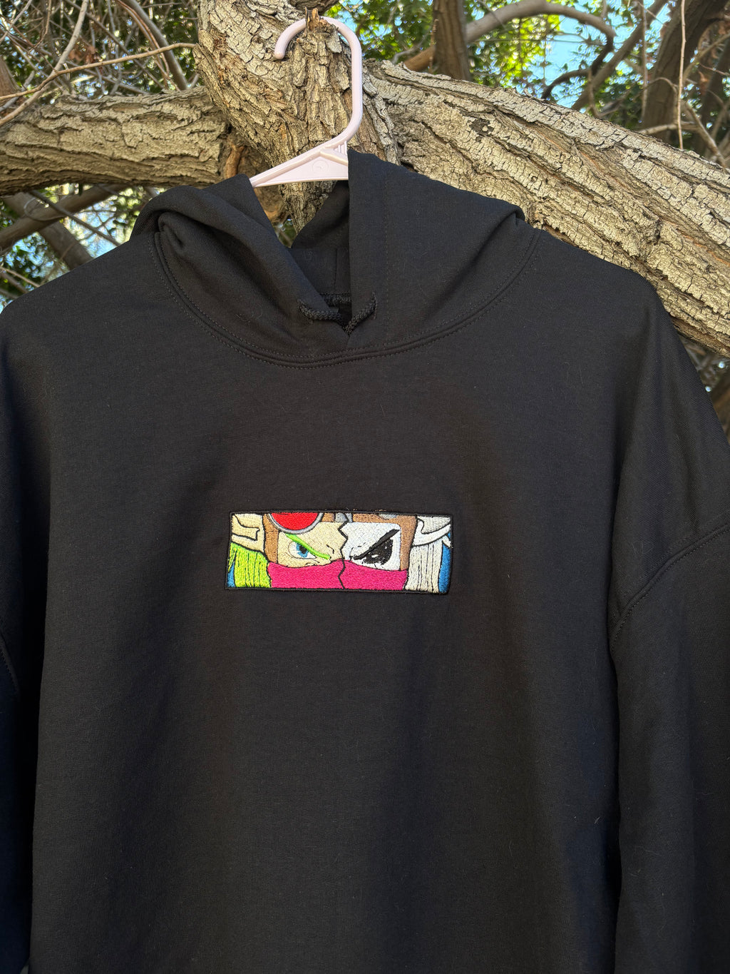 Dark Jak embroidered hoodie