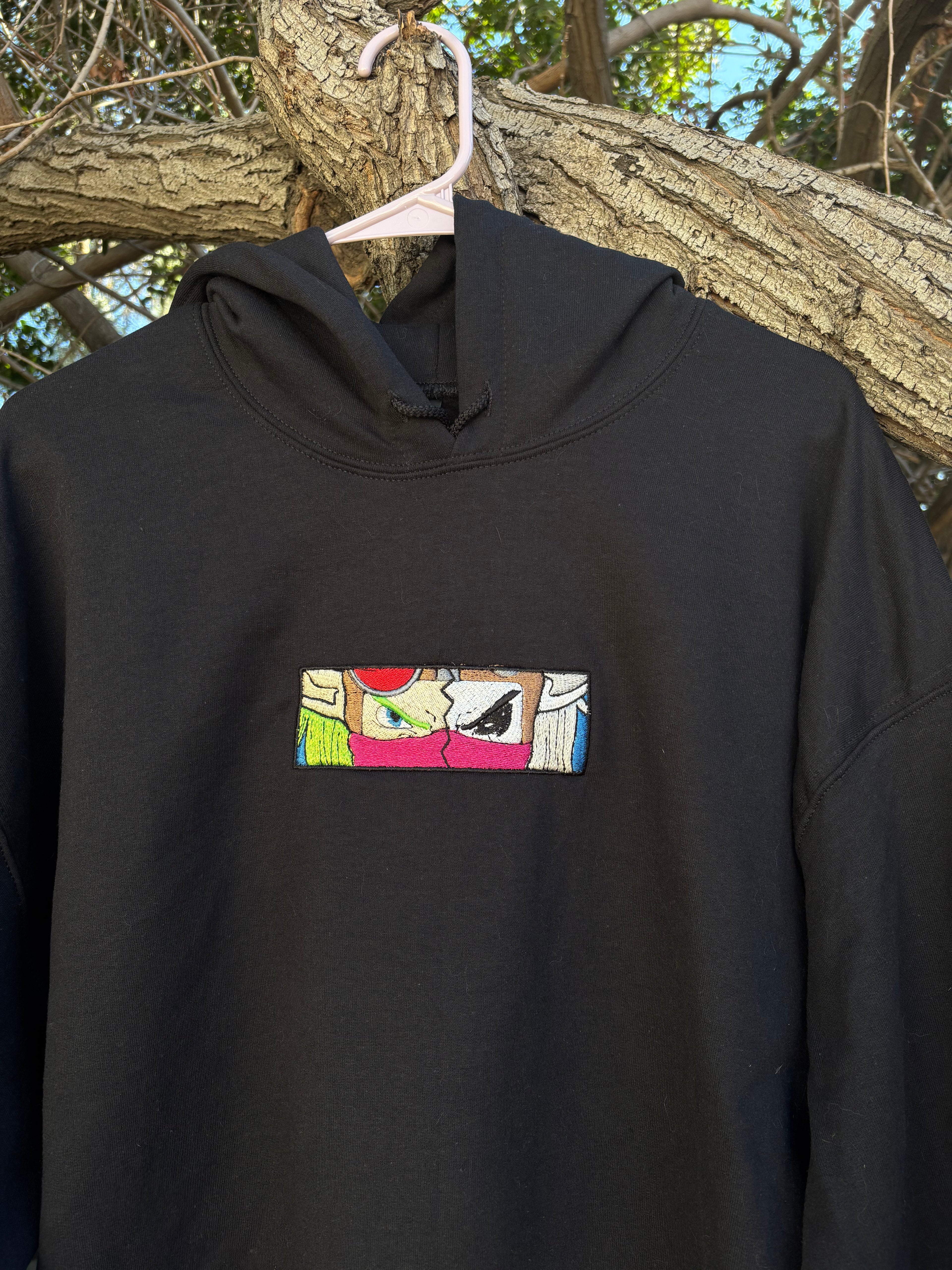 Dark Jak embroidered hoodie